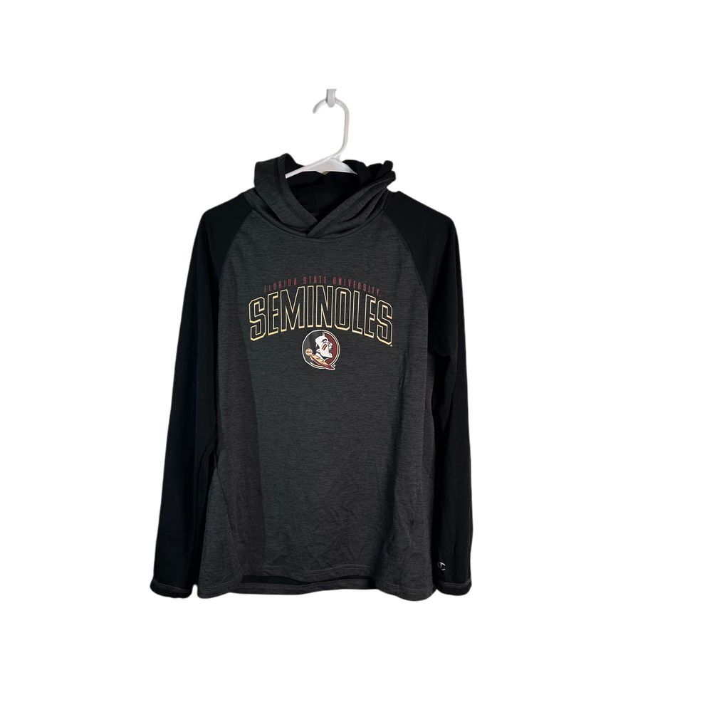 Florida State Seminoles FSU Lightweight Hooded Athletic Pullover‎ Raglan Sleeve